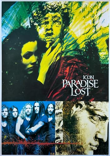 Affiche Paradise Lost Icon 1993 grand format 59x83 cm pour decoration murale