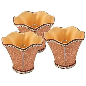 E14 Lampshade, Effectively Dissipates Heat Wall Lamp Shade Golden Edging for Household Electrical Parts for Outdoor Lighting for Indoor Lighting for Lamp Parts