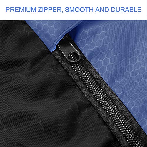 Bessport Saco de dormir 3 estações 4,4 °C/5 ℃ Saco de dormir leve repelente de água para uso externo