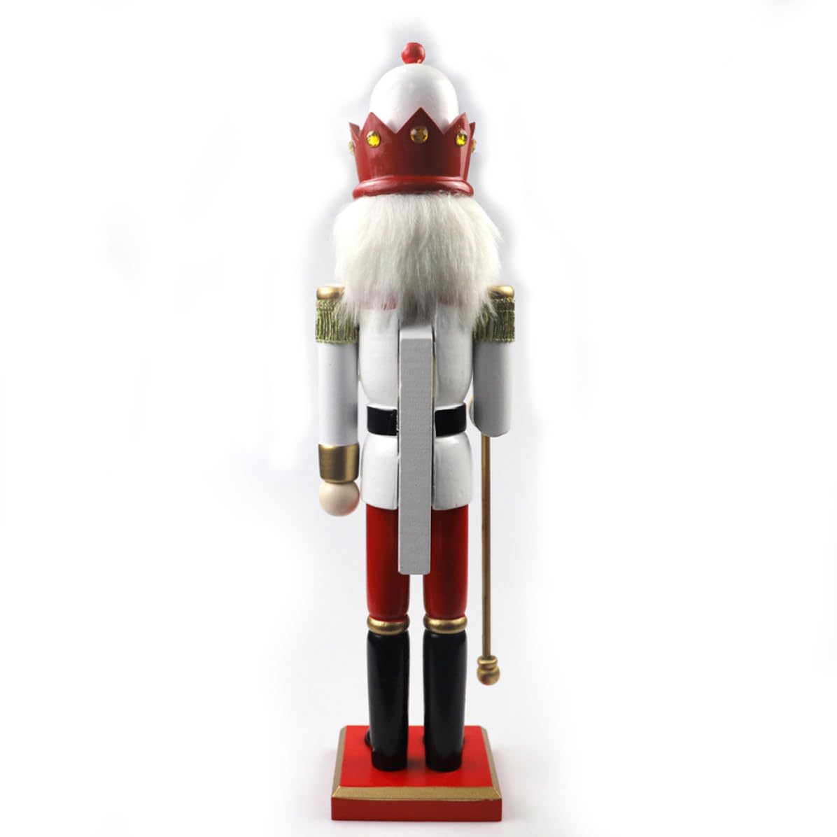 Sewroro Cascanueces de Madera Navideño, Soldado Decorativo para Escritorio