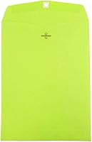 Vista 1 de JAM sobre de papel con extremo abierto, 9 x 12 pulgadas., verde (Ultra Lime Green)