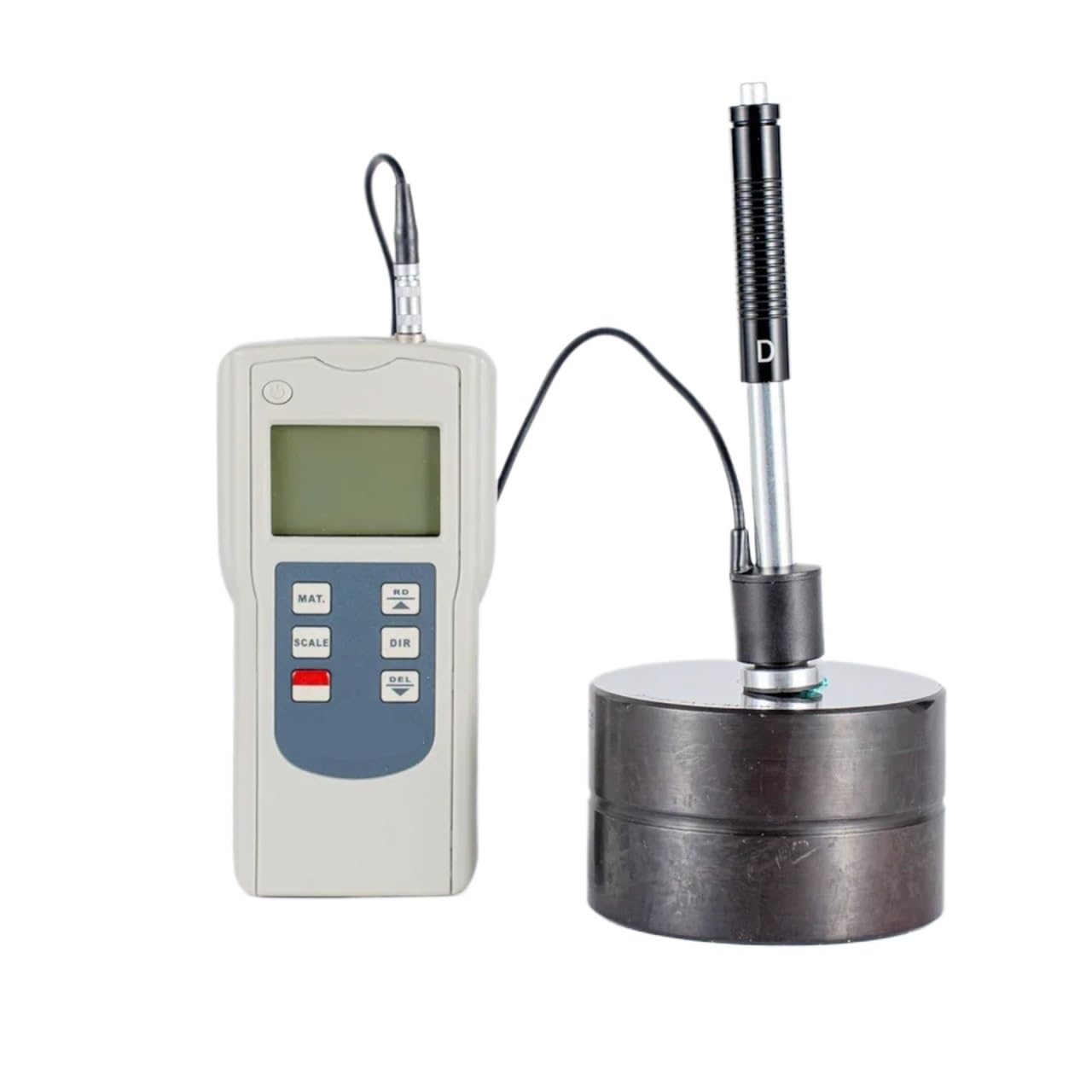 Gqnblvhzupdm 2 Hardness Tester Digital Leeb Hardness Tester Impact Device Metal Hl/Hrc/Hrb/Hb/Hv/Hs