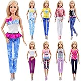 【Größe 】Sehr gut Anziehsachen für 11,5 Zoll Puppen und ca. 28-30 cm andere Dolls. Kleider Set Ohne Puppe