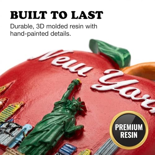 Imán de Nevera Estatua de la Libertad NYC Artisan Owl miniatura 3