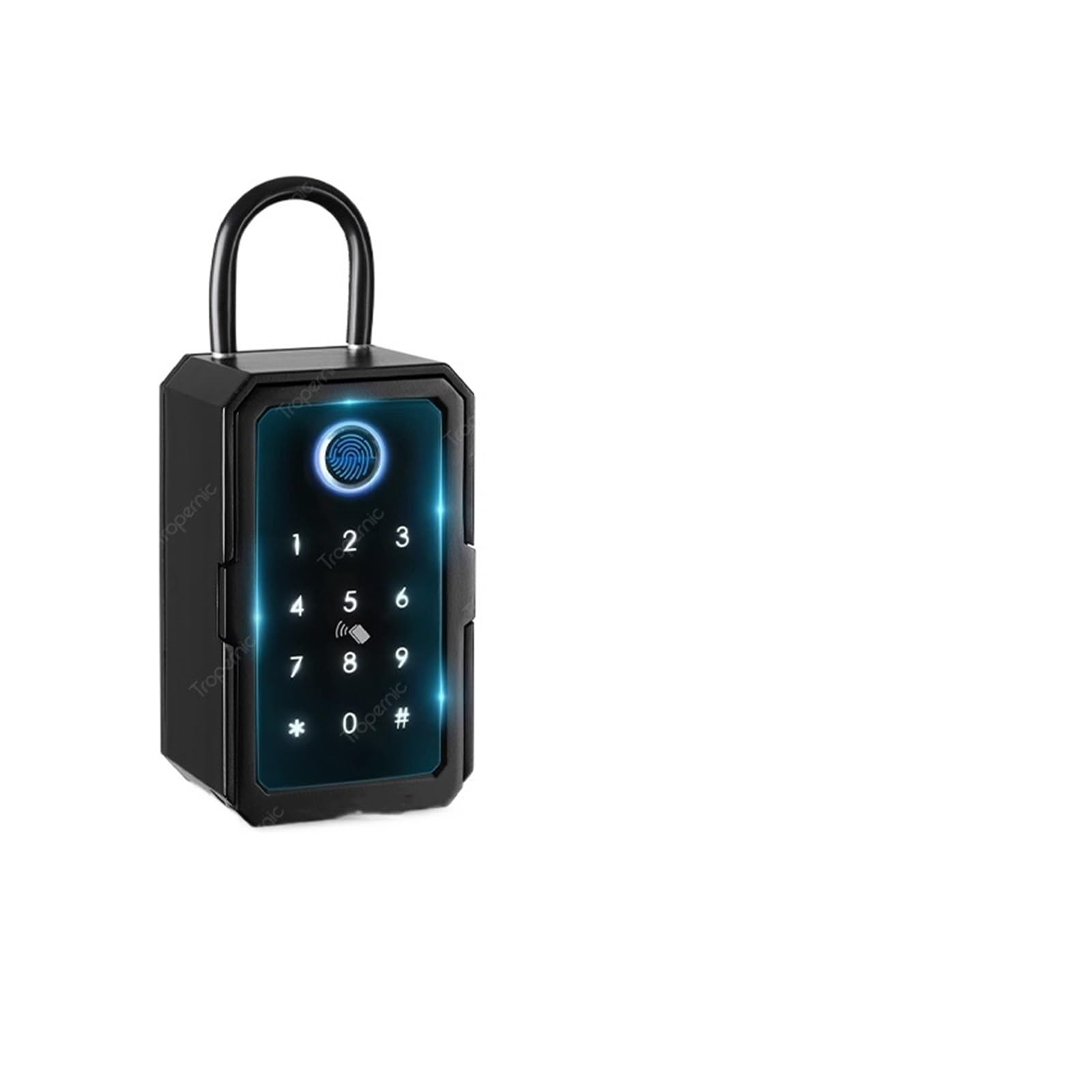Piccola cassaforte per Chiavi La Tua App TTockFingerprint Digital Key Box con Accesso remoto, Montaggio a Parete, Combinazione di Sicurezza per casa, Ufficio, Hotel, Viaggi (la Tua
