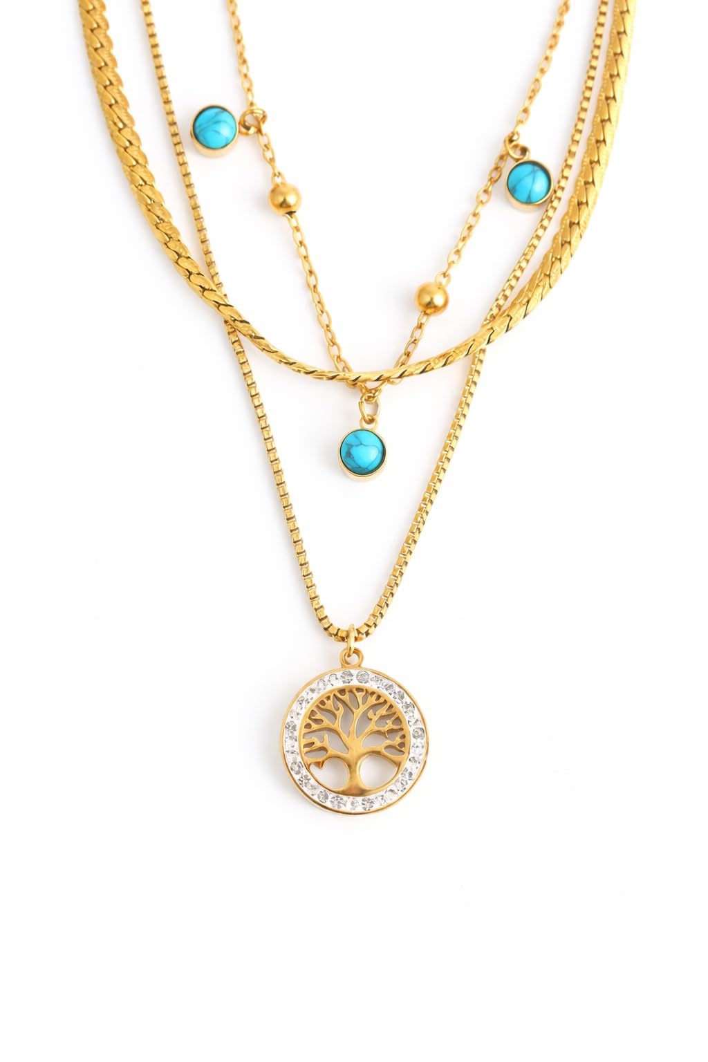 18K Gold Plated Beach Necklace for Women | Beach Jewellery for Womens | Waterproof and Anti Tarnish Jewellery | Rakhi Gift for Sister | Gifts for Women | 1 Year Warranty*-image-34