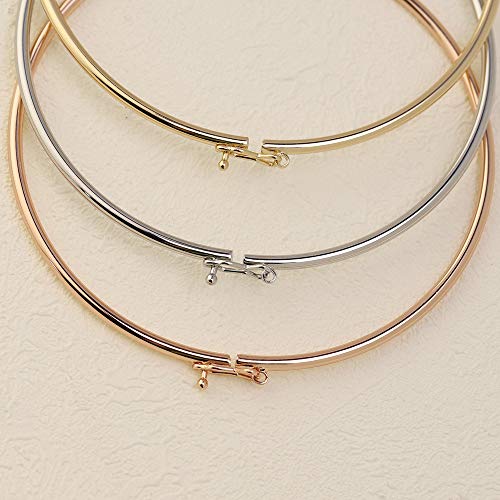 Bauma Auto Personalized Name Bangle Cuff Bracelet With Heart Charms Custom Engraved Any Names For Women Girl Family Jewelry For Mothers Day (Silver, 3 Name) #TOP5