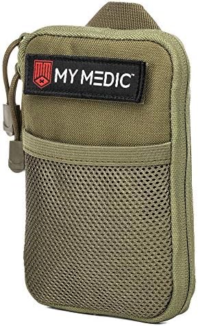 My Medic The Solo First Aid Kit - Bleeding, Burn Aids, Topical, Medication, and More - for Emergencies, Accidents, Travel, Outdoors, Camping - Standard, Green