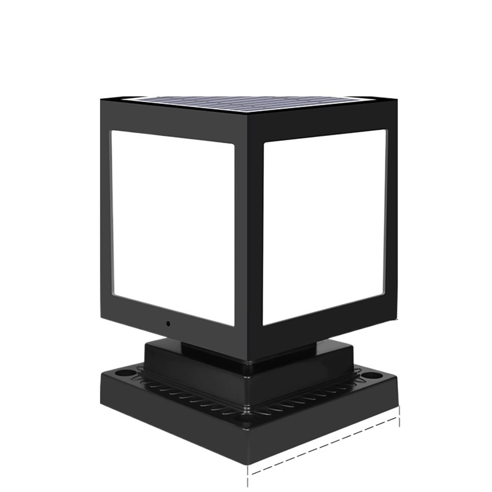 Lampe solaire de jardin à LED étanche pour illuminer vos soirées en véranda