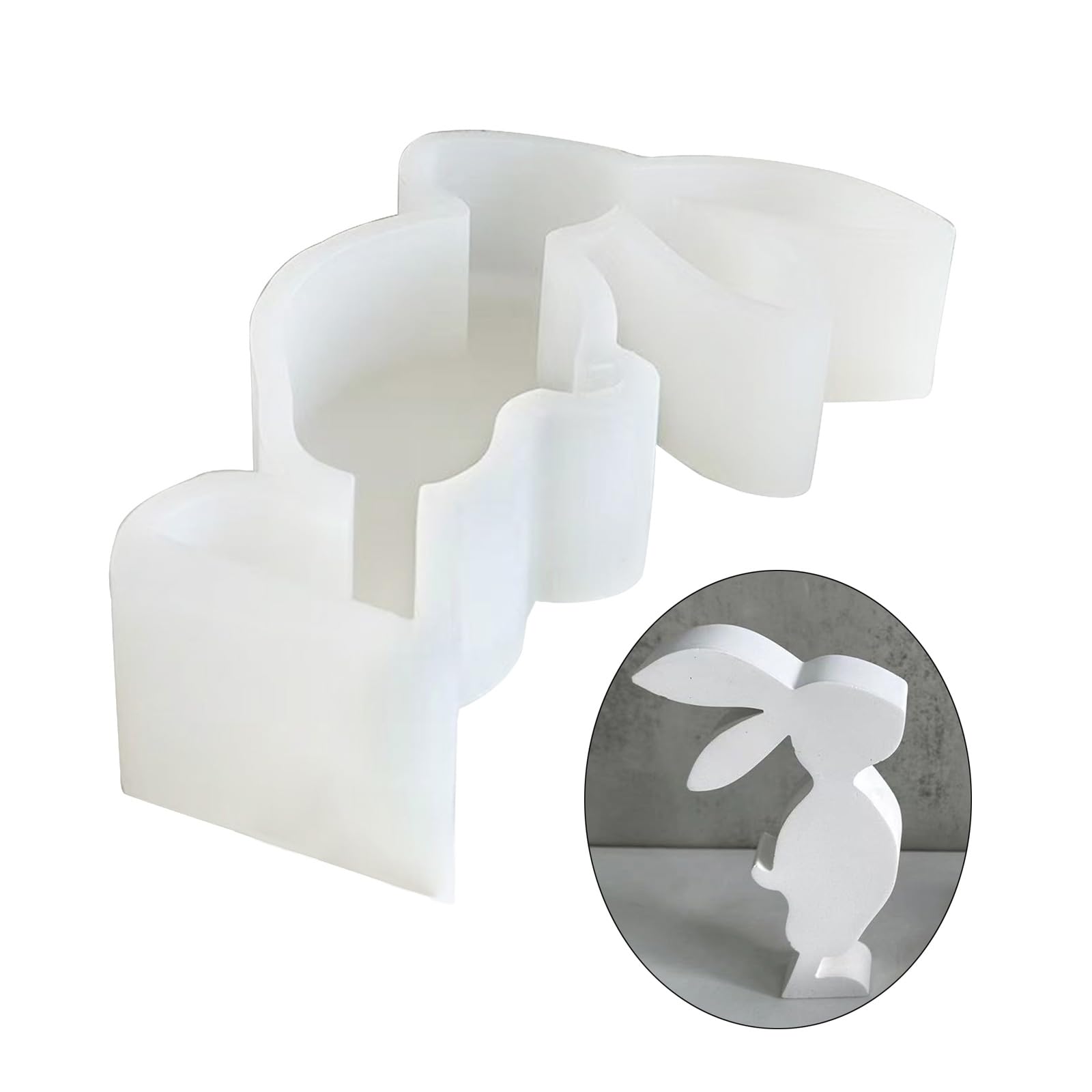 Stampo pasquale in silicone epossidico per torte, cioccolatini, decorazione di sapone, stampi artigianali