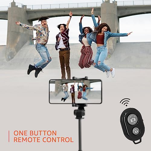 Amazon Basics Bluetooth Remote Shutter for iOS and Android with Bluetooth Technology, Useful for Selfies, Group Shots, self Portraits and Long-Exposure Shots | Works with Most Smartphones and Tablets 3 51YoXpkhW3L