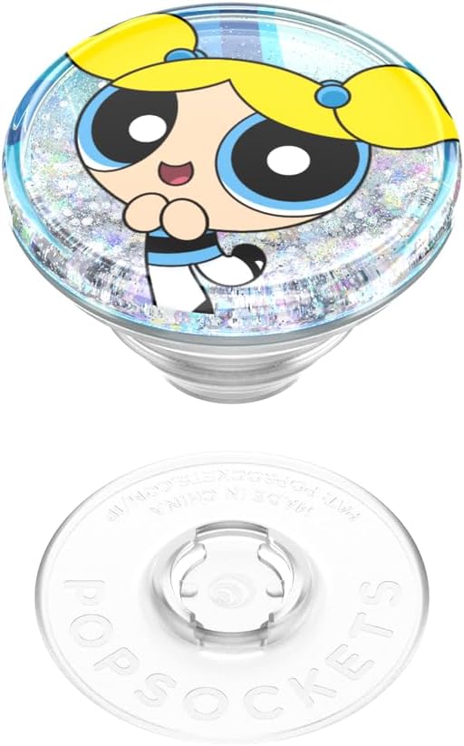 PopSockets Adhesive Phone Grip, Holder, Phone Stand, Powerpuff Girls - Bubbles