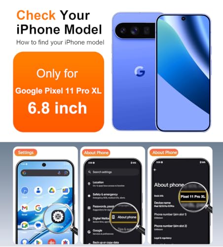 Image of SPIDERCASE Magnetic for Google Pixel 11 Pro XL Case,Built-in Stand,Purple | [3 Stand Ways] Invisible Kickstand|Translucent Matte|Drop Protection| Shockproof Slim Case