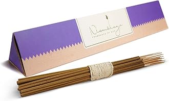 Nirmalaya Patchouli Incense Sticks - 40 Sticks | 100% Natural & Charcoal Free | Sacred Air Purifiers