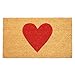 Calloway Mills Madison Heart Doormat (Red, 17