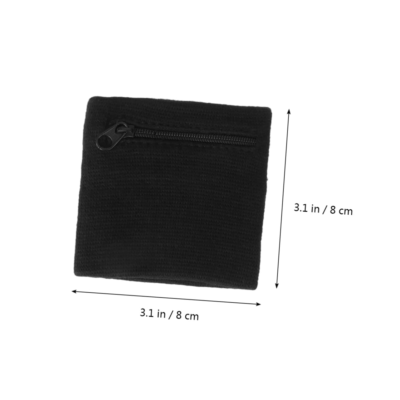 Happyyami 20stücke Teiliges Sport-handgelenkband Mit Reißverschluss-Tasche Atmungsaktive Schweißbänder Für Schlüssel Und Münzen Für Jogging Radfahren Und Outdoor-aktivitäten Männer