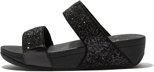 Fitflop Women's Lulu Glitter Slides, Summer Sandal - Ligh…