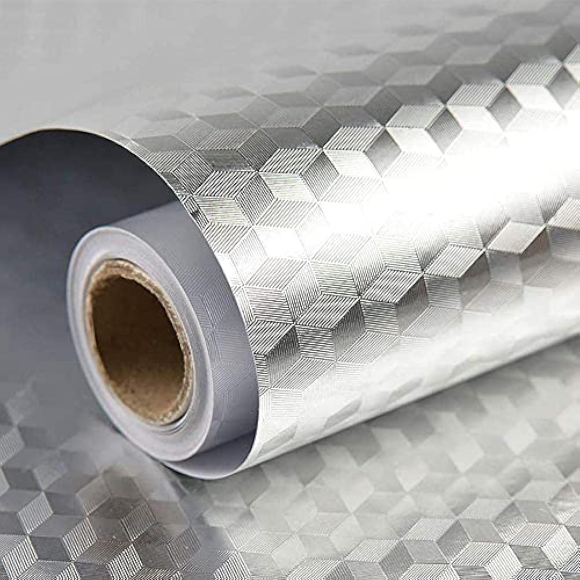 Kitchen Aluminium Countertop Decorative Peel and Stick Wallpaper
