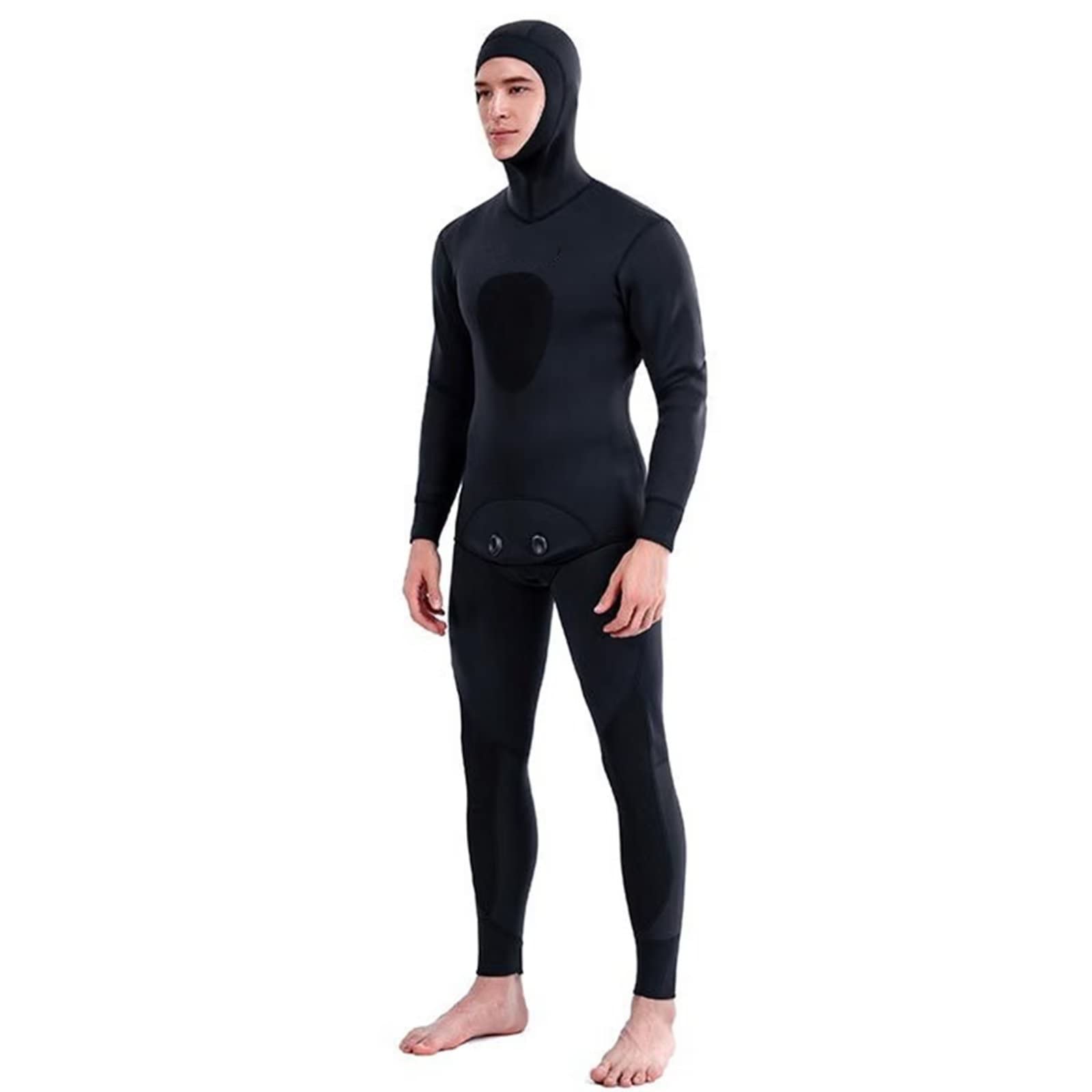 Mens Wetsuit 3mm Neoprene One Piece Full Body Camouflage Scuba Diving Suit for Warm Keeping Surfing Swimming Spearfishing