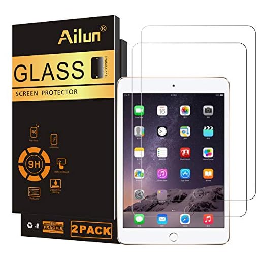 Ailun Screen Protector for iPad (9.7-Inch,2018/2017 Model,6th/5th Generation),iPad Air 1,iPad Air 2,iPad Pro 9.7-Inch 2016,Tempered Glass Film,Apple Pencil Compatible,Case Friendly