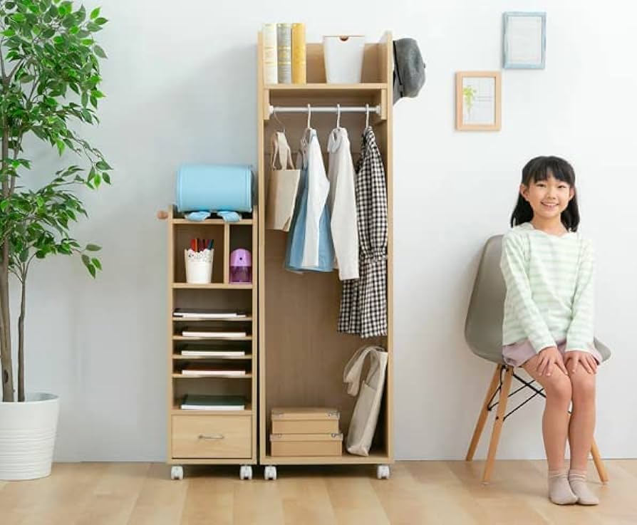 子供用　ランドセル　ラック　棚　洋服　クローゼッご相談 楽天市場】＼クーポンで500円OFF／身長に合わせて高さが変え