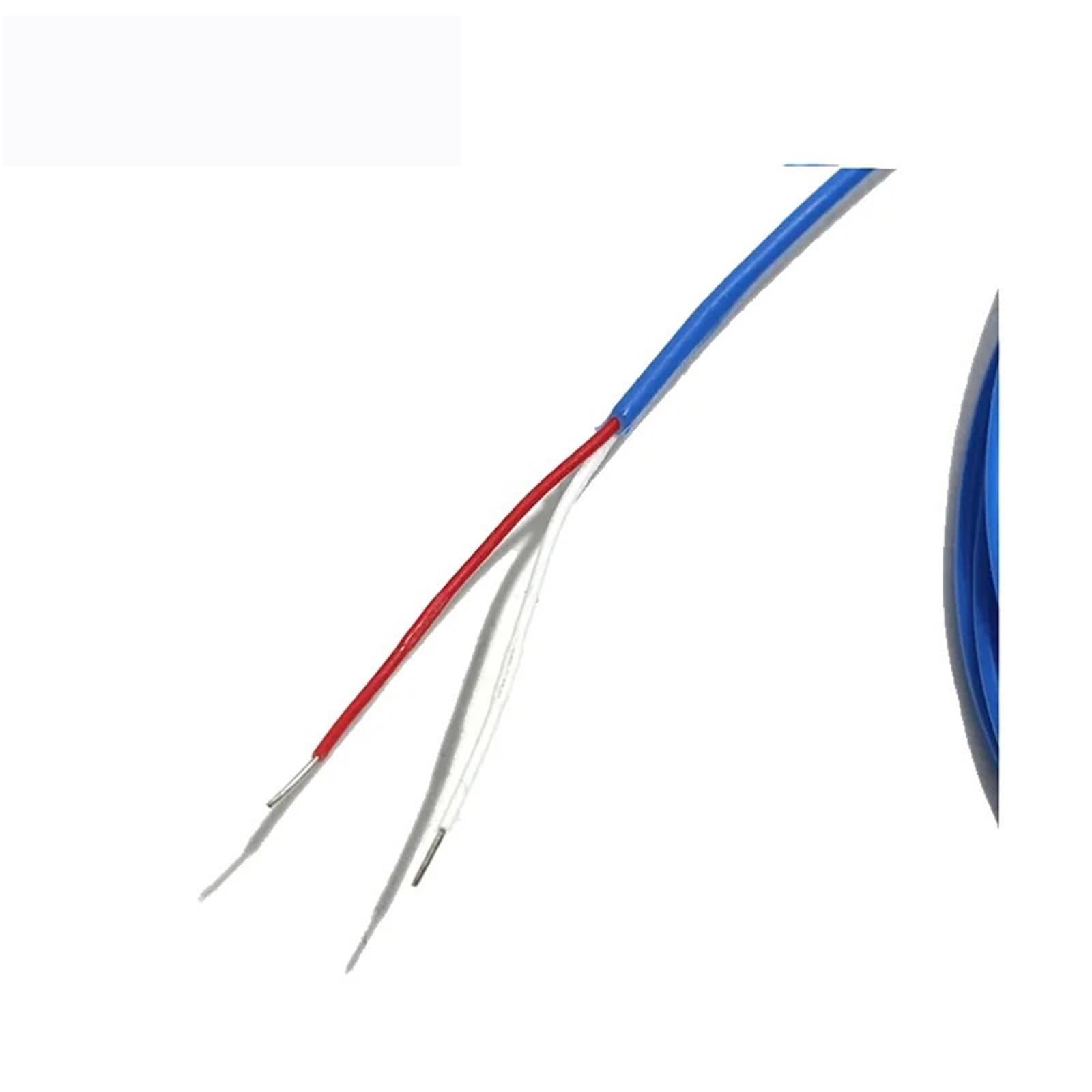 K termopara czujnik wysokiej temperatury 10 mm 15 mm 50 mm 60 mm sonda PTFE wodoodporny przewód łączący 1 m 2 m 3 metry (sonda 3 x 100 mm, długość kabla 3M)