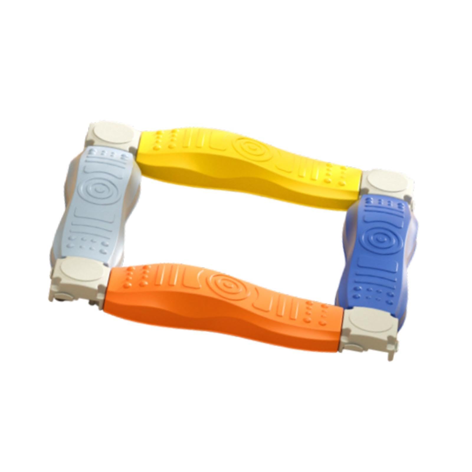 12 Piezas Juguetes de Equilibrio Infantil Circuito de Obstáculos para Niños Haz de Equilibrio Juego de Saltar Piedras Antideslizante Y Resistente, a