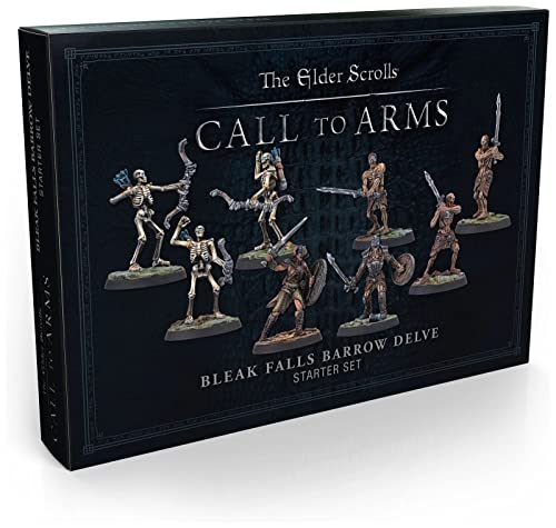 Modiphius Elder Scrolls Call to Arms - Bleak Falls Barrow Delve Set