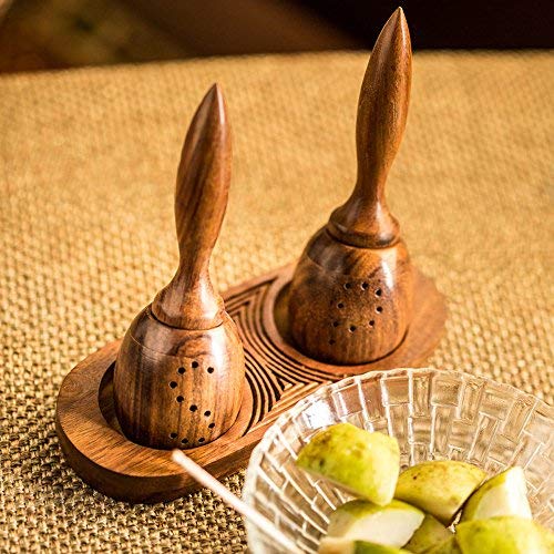 Sel-Gastron De Sel Et De Poivre Unique au design épuré avec plateau