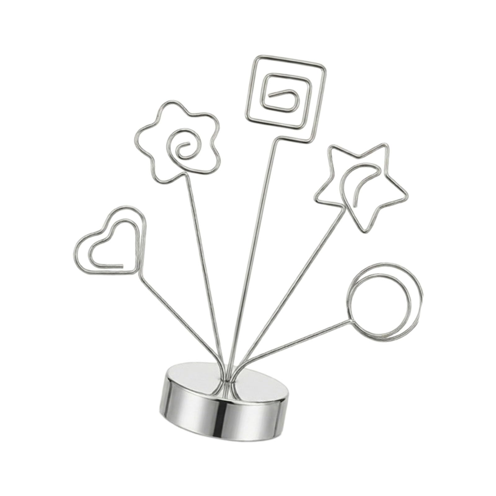 NEWFT Creative Tabletop Photo Tree Stand For Holding Memos Cards And Small Photos Desktop Organiser For Home Or Offices
