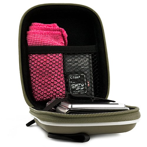 Vg Compact (M) Travel Edition Semi Hard Case (Gun Metal Gray Eva) For Panasonic Lumix Dmc Point And Shoot Digital Cameras Point And Shoot Digital Cameras #TOP4