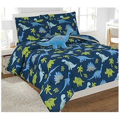Linen Plus Dinosaur Comforter Set Cover