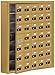 Salsbury Industries 19175-35GSC Cell Phone-Access Panel-7 Unit Surface Mounted-Resettable Combo Locks with 5-Inch Diameter Compartments, Gold