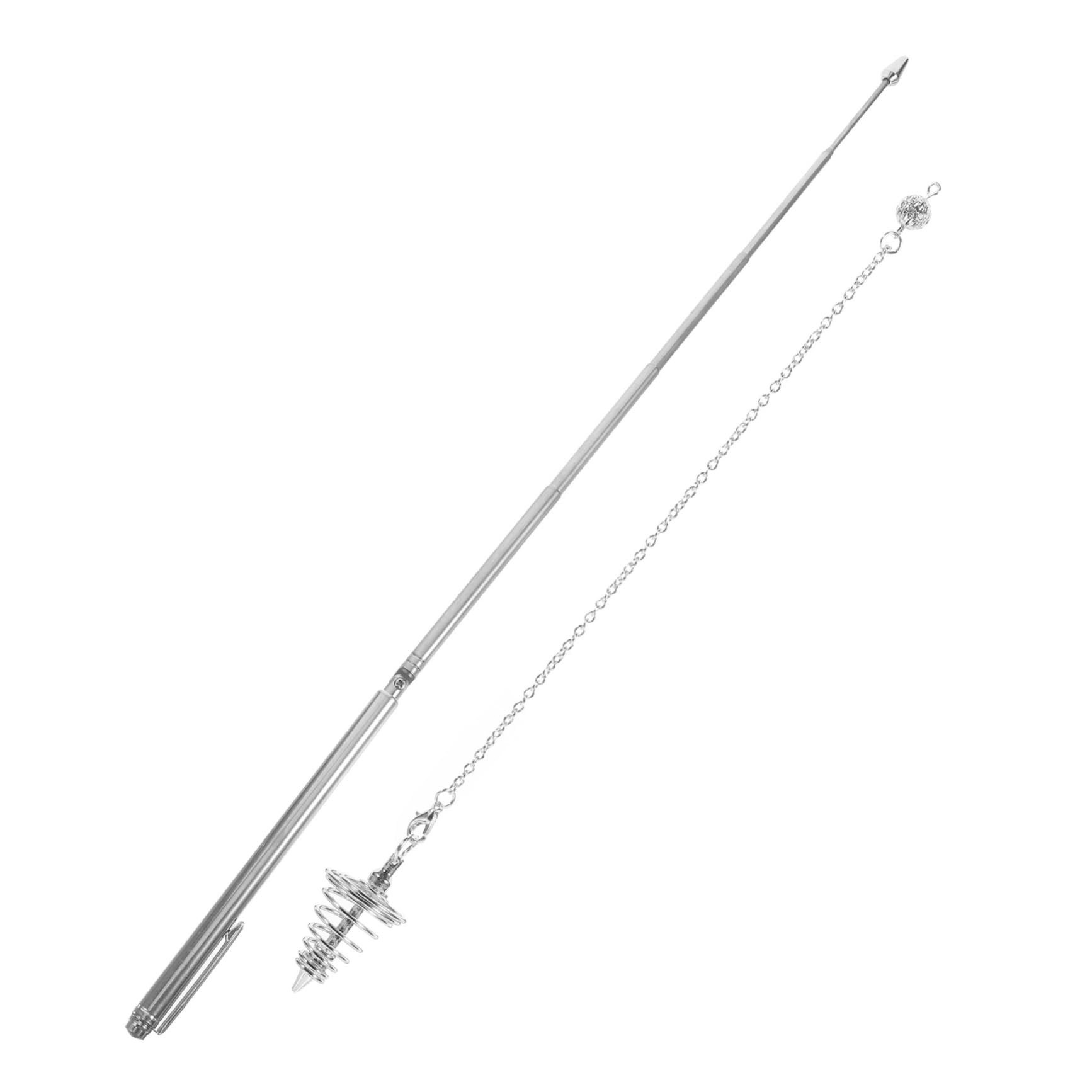 COSMEVIVI Stainless Steel Dowsing l Rod Professional Divining Tool Easy to Carry for Water Source and Detection