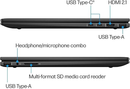 Miniatura 4 de HP Envy - Laptop 2 en 1 con pantalla táctil FHD de 15.6 pulgadas, AMD Ryzen 5 7530U, 8 GB de RAM 512 GB PCIE SSD, teclado retroiluminado de carga