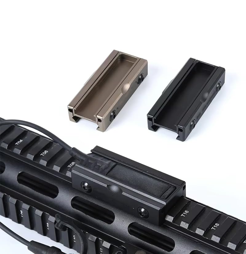 PEQ15 Laser Wire Control Pressure Pad Switch Mount CD Light Control System for Streamlight ProTac Flashlight Switch, Fit 20mm Picatinny Rail