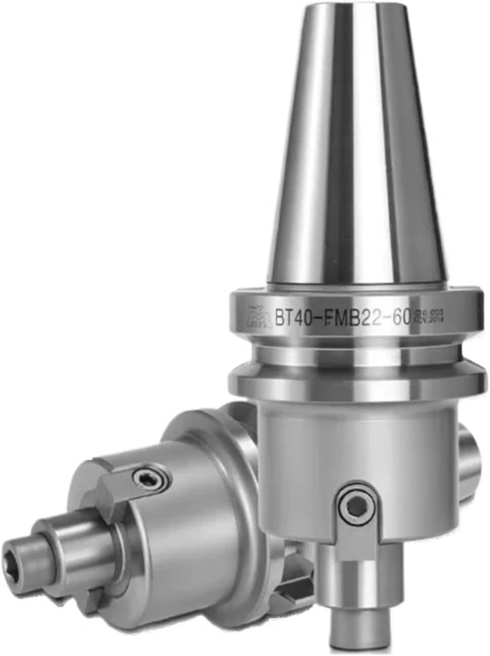 BT40 flat-type CNC milling tool holder, cutter head, lathe CNC machining center extended tool holder(BT30-FMB22-45L)