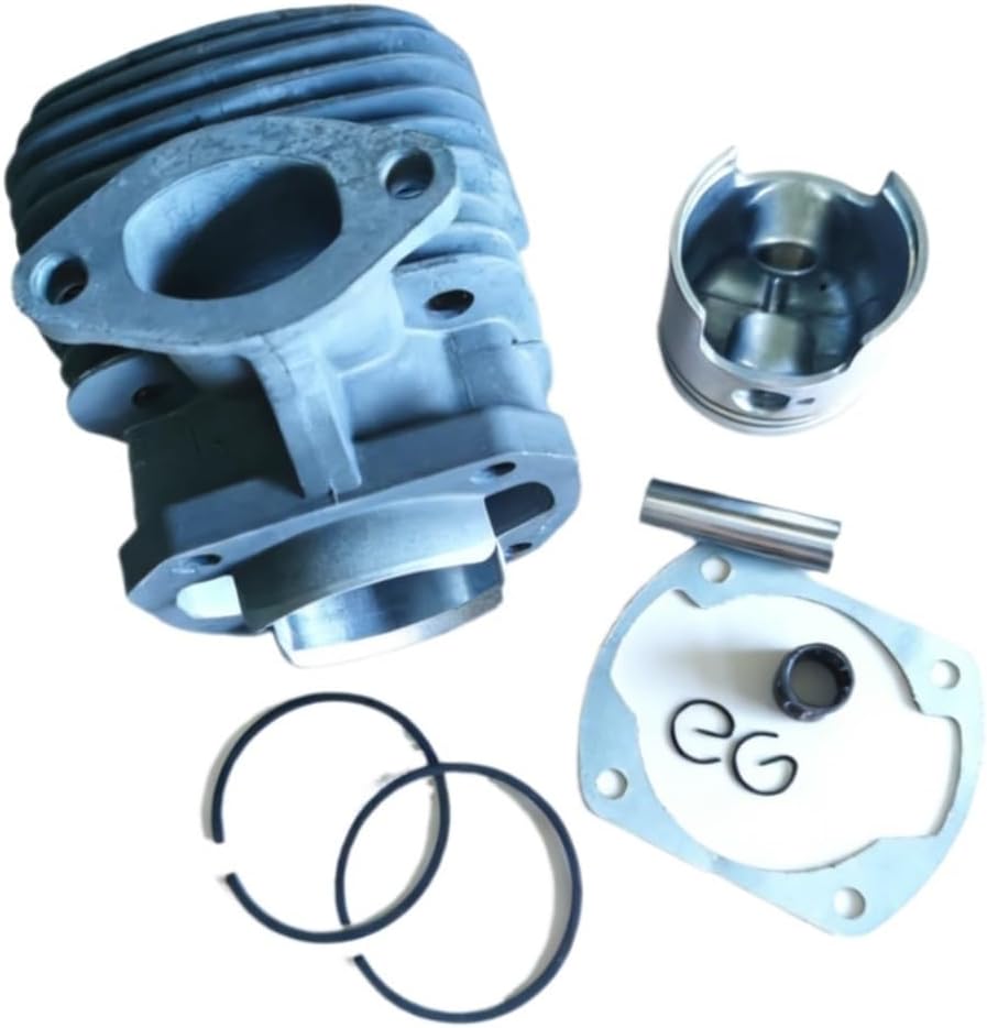 Cylinder Piston Kit with Gasket Bearing 50mm Fit for EC08 EC208 1E50FW Engine Zylinder Piston Ring Pin Clip Assy