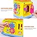 Interactive Yellow School Bus Musical Activity Toy Vehicle with Lights, Sounds & Music for Toddlers