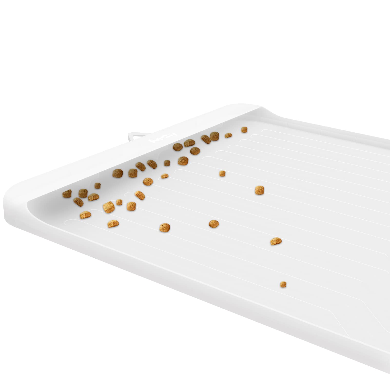 AECHY Dog Mat for Food and Water, Silicone Dog Food Mat with Pocket for Catches Spill and Residue, Multiple Sizes, Colors Dog Feeding Mat, Non Slip Cat Dog Water Bowl Mat with High Edges Cat Food Mat