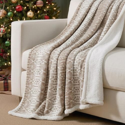 Eddie Bauer - Manta Sherpa Reversible para Cama o Sofá, 50 x 60 miniatura 2