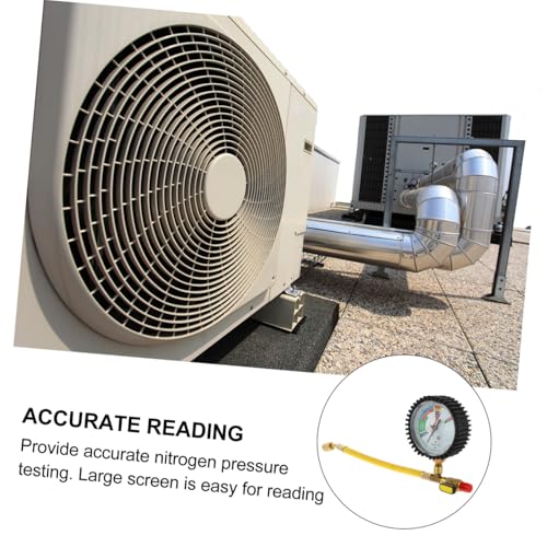 Manomètre à azote YARNOW en laiton avec tête interchangeable pour clim