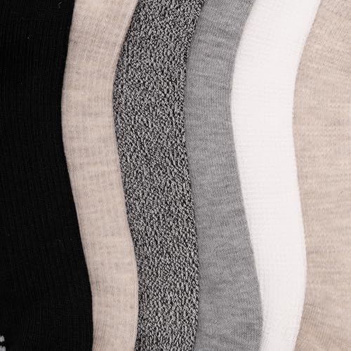 Image of MUK LUKS Women's 6 Pack Whisper Soft Crew Socks