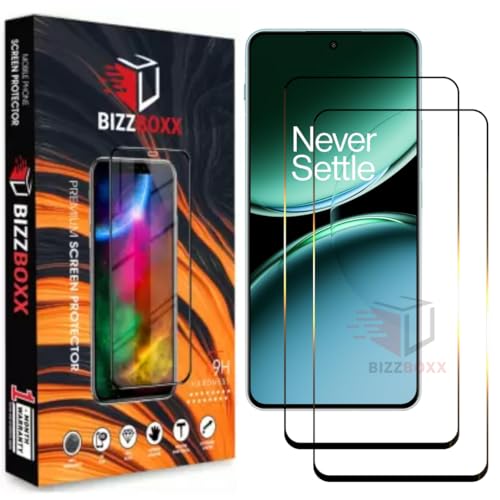 Image of Compatible With Vivo OnePlus Nord 4 5G Tempered Glass Screen Protector With Precise Edges - High Definition, Shatterproof, Easy Install, Anti-Fingerprint (OnePlus Nord 4 5G) - Pack of 2
