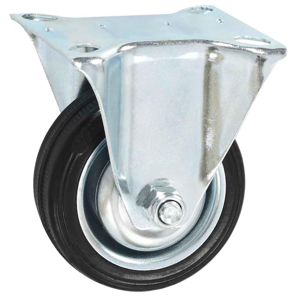 Roulettes de 75 mm en caoutchouc pour supprimer les vibrations des chariots