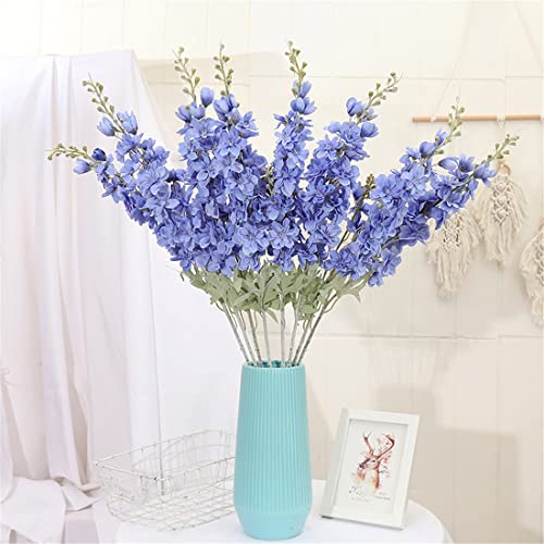 Ipopubluedelphiniumartificialflowers6pcsartificiallarkspurflower335in85cmlongstemflowerssilkflowersforhomedecorindooroutdoorfloralcenterpiecesfortablesblue  Urban Country Home Decor Ipopu blue delphinium artificial flowers 6 pcs artificial larkspur flower 335 in85 cm long stem flowers silk flowers for home decor indoor outdoor floral centerpieces for tablesblue  urban country home decor