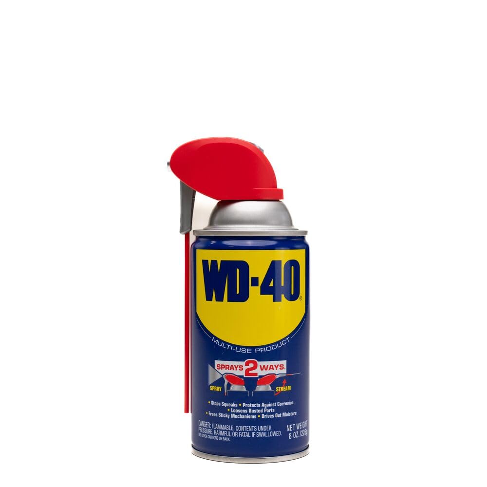 WD-40 Multi-Use Product with Smart Straw Sprays 2 Ways, 8 OZ