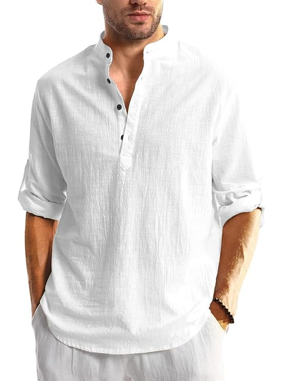 Cotton Blend Shirt Style Short Kurta | Casual Wear | Office Wear-image-41