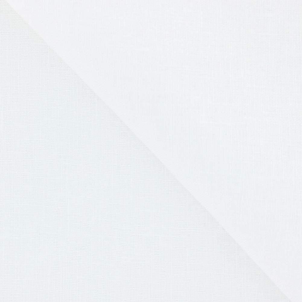 Fiori Di Lusso New White Geometric Pocket Square - 12" x 12"