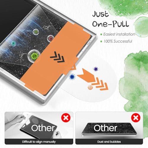 Image of PandaShield 2-Pack Paper-feel Screen Protector Easy-Installation Box for iPad 10.2-inch(9th /8th /7th Gen.),Matte,Write like on Paper,Bubble Free,Anti-Glare,Scratch Resistant,Apple Pencil Compatible